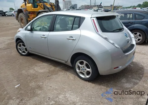 2011 Nissan Leaf Sl z USA, uszkodzony, nr VIN JN1AZ0CPXBT005973